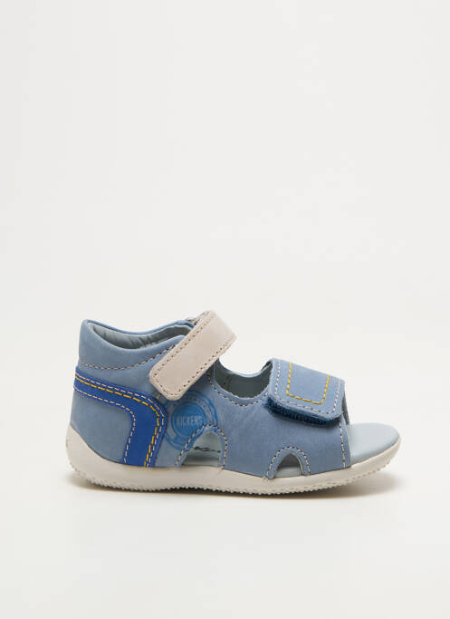 Sandale/pantofi decupați vârf deschis vârf deschis albastru KICKERS garcon