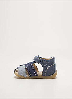 Sandale/pantofi decupați vârf rotund vârf rotund albastru KICKERS băiat