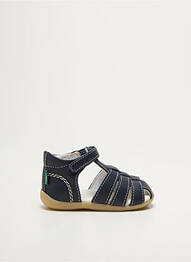 Sandale/pantofi decupați vârf rotund vârf rotund albastru KICKERS garcon
