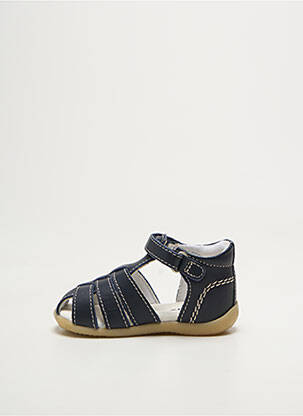 Sandale/pantofi decupați vârf rotund vârf rotund albastru KICKERS băiat