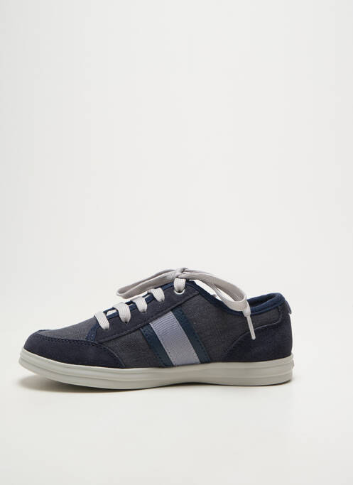 Adidași închidere cu șireturi vârf rotund albastru GEOX garcon