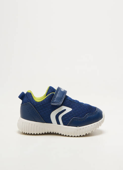 Adidași branț detașabil vârf rotund albastru GEOX garcon