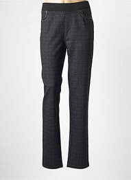 Pantalon slim talie elastică mărime normală negru BARILOCHE femme