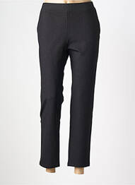 Pantalon slim talie elastică mărime normală negru TELMAIL femme