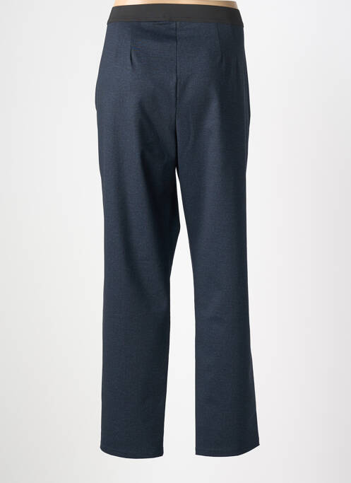 Pantalon slim talie elastică mărime normală albastru TELMAIL femme