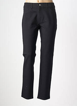 Pantalon 7/8 elasticitate mărime normală negru DESGASTE femeie