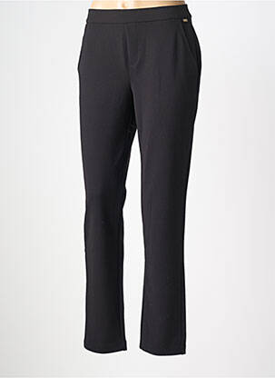 Pantalon slim talie elastică mărime normală negru MCM femeie