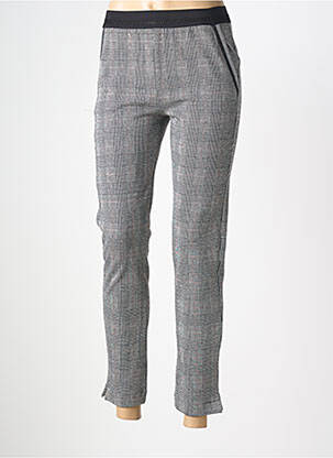 Pantalon 7/8 elasticitate mărime normală gri JANIRA femeie