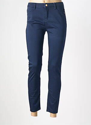 Pantalon 7/8 elasticitate mărime normală albastru BARILOCHE femeie