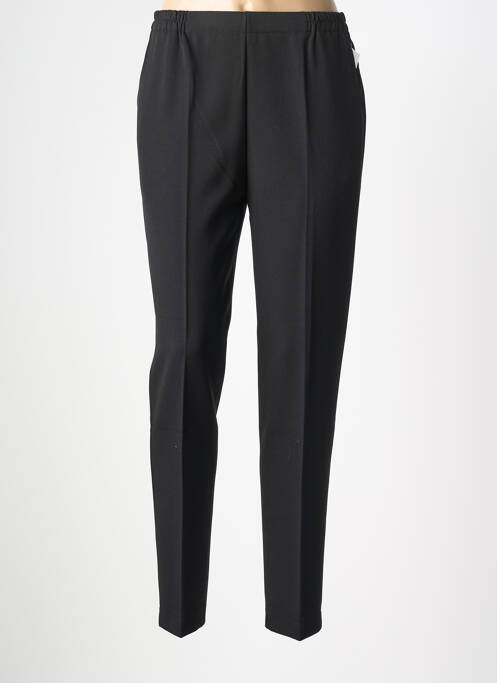 Pantalon slim buzunare talie înaltă negru DESGASTE femme