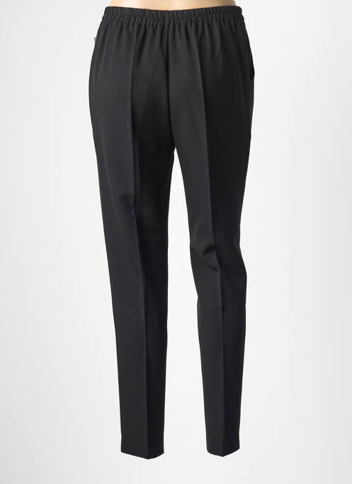 Pantalon slim buzunare talie înaltă negru DESGASTE femme