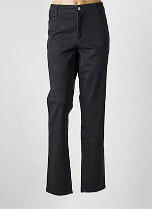 Pantalon drept elasticitate mărime normală negru COWEST femeie