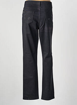Pantalon drept țesătură poplin mărime normală negru COWEST femeie