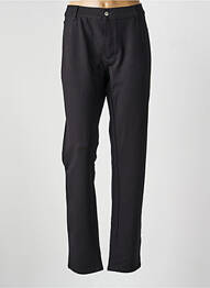 Pantalon drept elasticitate mărime normală negru DESGASTE femme