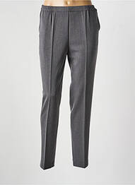Pantalon slim elasticitate mărime normală gri GEVANA femme
