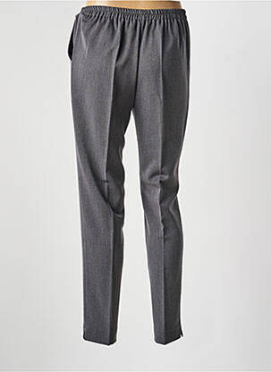 Pantalon slim elasticitate mărime normală gri GEVANA femeie
