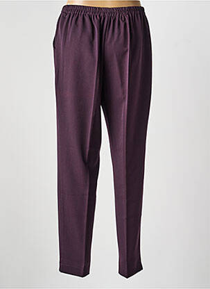 Pantalon drept elasticitate mărime normală violet GEVANA femeie
