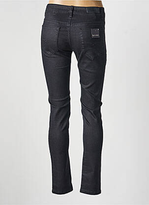Pantalon slim elasticitate mărime normală negru KALISSON femeie