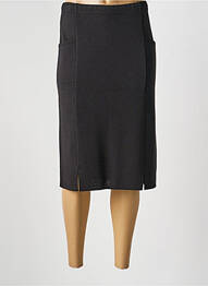 Fustă midi croială dreaptă negru SAINT CHARLES femme