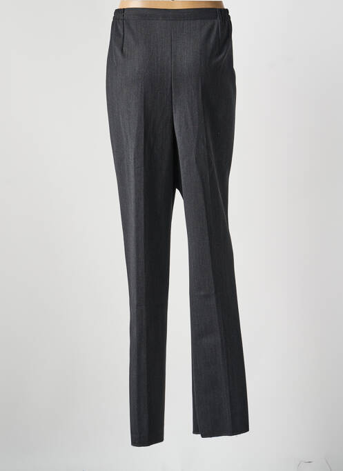 Pantalon drept elasticitate mărime normală gri GEVANA femme