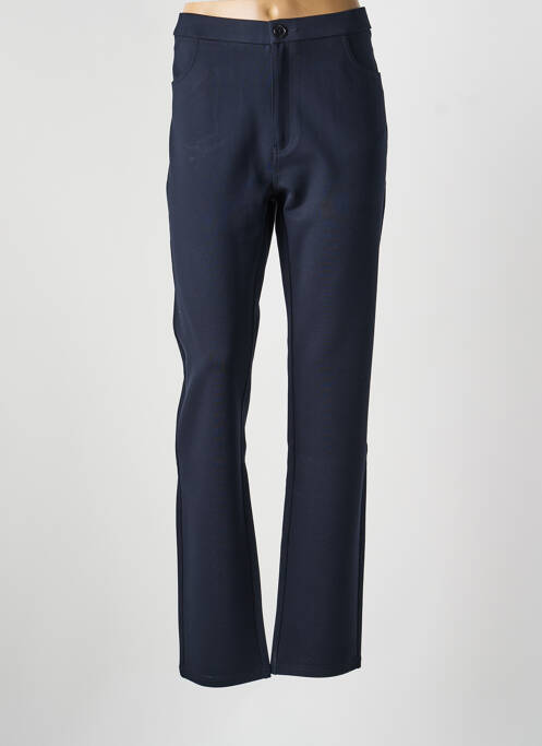 Pantalon drept elasticitate mărime normală albastru BARILOCHE femme