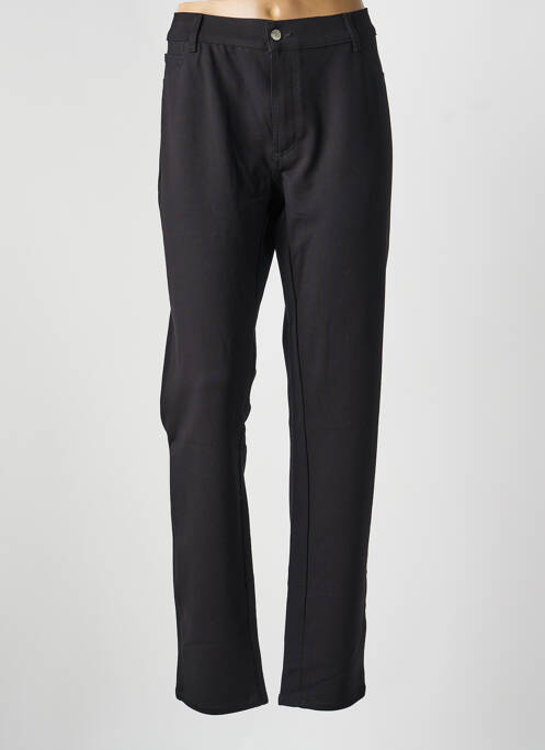 Pantalon drept elasticitate mărime normală negru DESGASTE femme