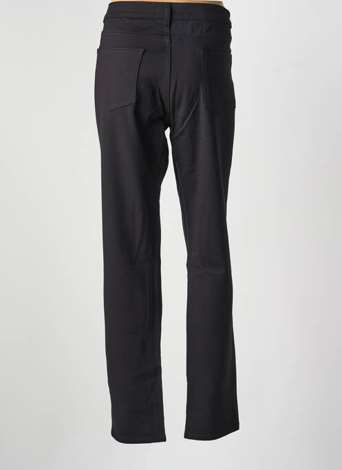 Pantalon drept elasticitate mărime normală negru DESGASTE femme