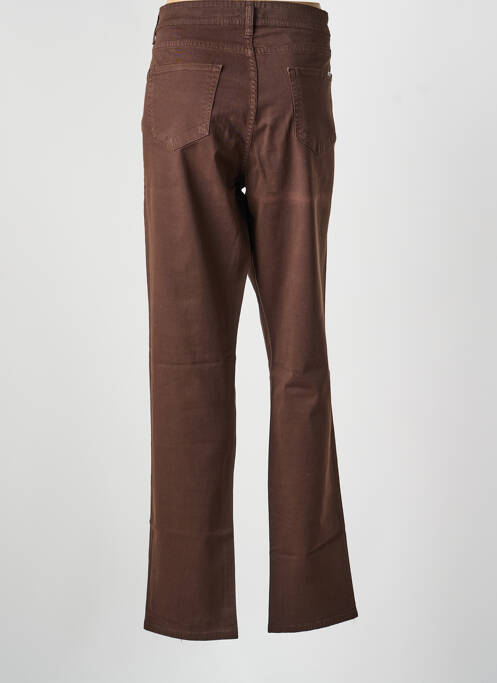 Pantalon drept elasticitate mărime normală maro COWEST femme