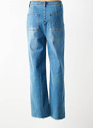 Blugi bootcut talie înaltă talie înaltă albastru JS MILLENIUM femeie