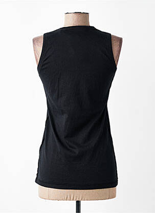 Top țesătură jersey fără mâneci negru DOLCE & GABBANA femeie