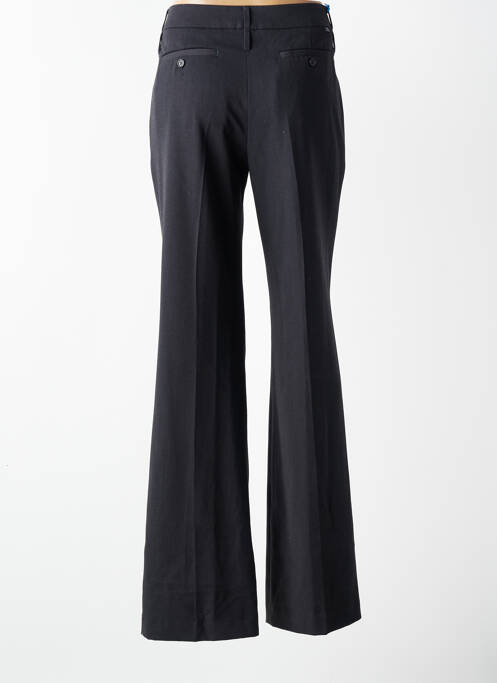 Pantalon evazat închidere cu fermoar sub clapetă cu cârlig talie înaltă gri CERRUTI 1881 femme