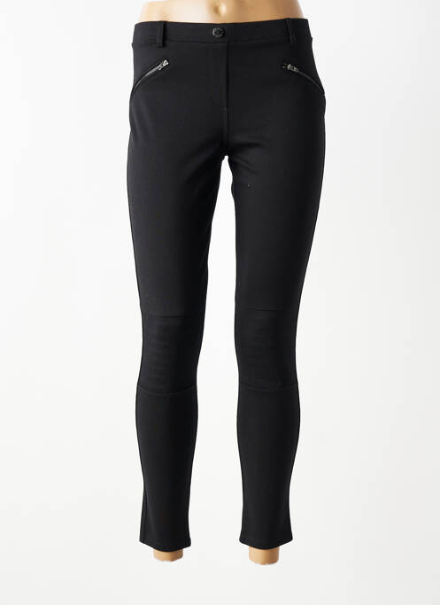 Jegging țesătură jersey mărime normală negru MISS LIBERTO femme