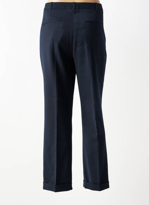 Pantalon 7/8 talie cu cleme mărime normală albastru CAROLL femme