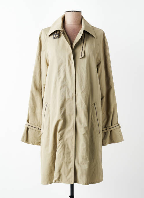 Trench țesătură poplin fără glugă verde RAMOSPORT femme