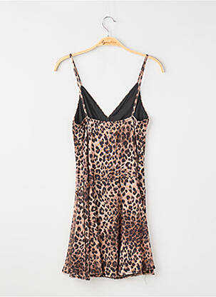 Rochie midi fără mâneci fără mâneci maro PULL & BEAR femeie