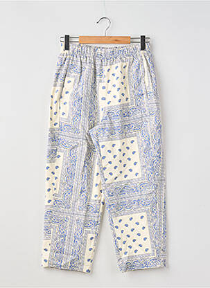 Pantalon larg buzunare mărime normală albastru PRETTY WIRE femeie