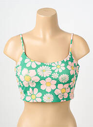 Sutien de costum de baie elasticitate sutiene verde ROXY femeie