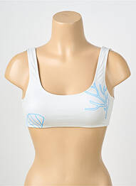 Sutien de costum de baie bretele elastice sutiene bej INES DUHARD X BALIBREEZE femeie