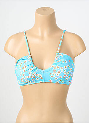 Sutien de costum de baie elasticitate top sutien modelat albastru ROXY femeie