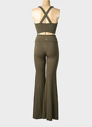 Set pantaloni bază pantalon verde INDIGO femeie