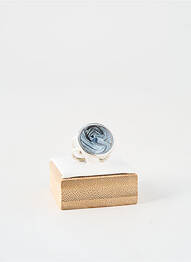 Inel materiale metalice argintiu SANS MARQUE femeie