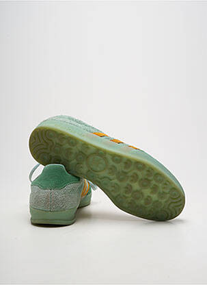 Adidași vârf rotund toc plat până la 3 cm verde ADIDAS femeie