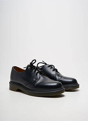 Derby-uri vârf rotund toc plat până la 3 cm negru DR MARTENS femeie