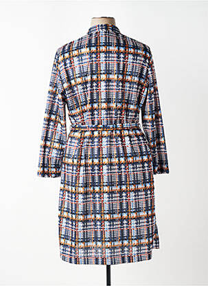 Rochie midi mâneci lungi mâneci lungi albastru GUY DUBOUIS femeie