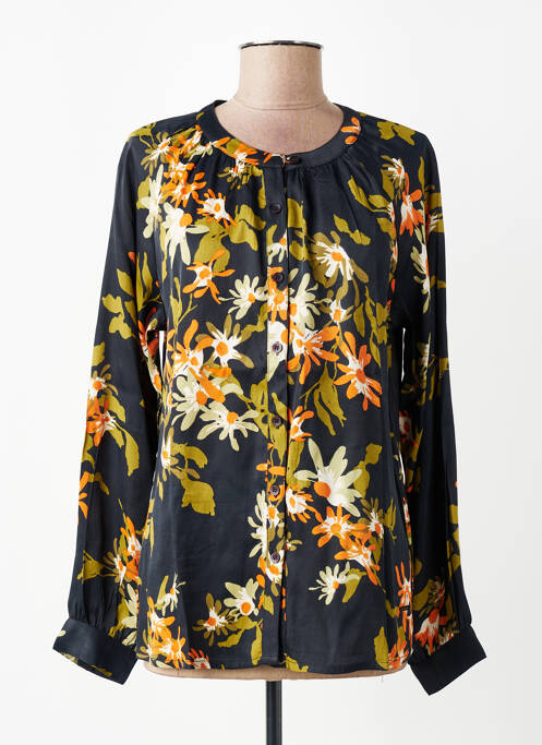 Cămașă imprimeu floral mâneci lungi negru AGATHE & LOUISE femme