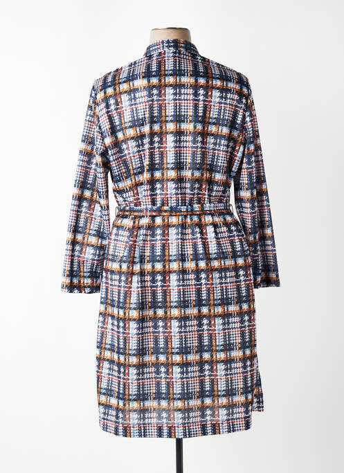 Rochie midi mâneci lungi mâneci lungi albastru GUY DUBOUIS femme
