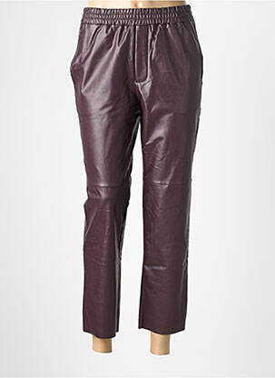 Pantalon 7/8 elasticitate mărime normală violet YSABEL MORA femeie