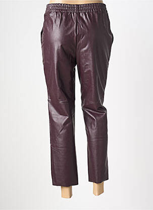 Pantalon 7/8 elasticitate mărime normală violet YSABEL MORA femeie