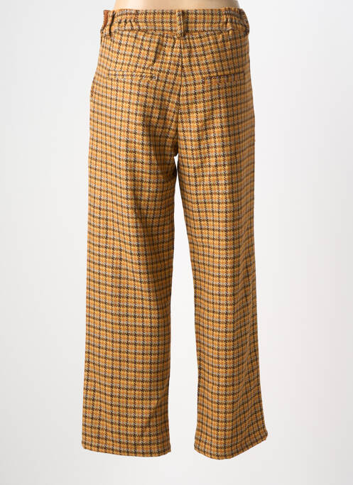 Pantalon larg închidere cu fermoar lateral mărime normală portocaliu AGATHE & LOUISE femme