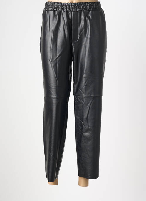 Pantalon 7/8 elasticitate mărime normală negru YSABEL MORA femme